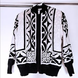 Jordana Jacket With Zip Front